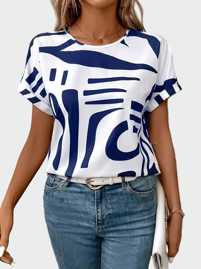 Blusa de Verão Elegante