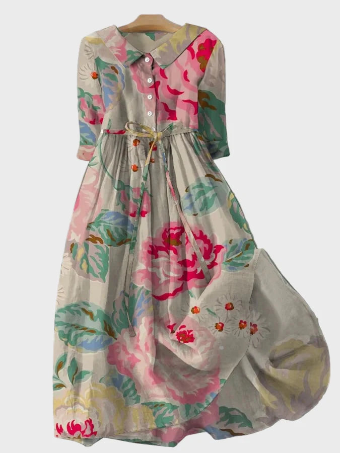 Vestido Floral Boémio