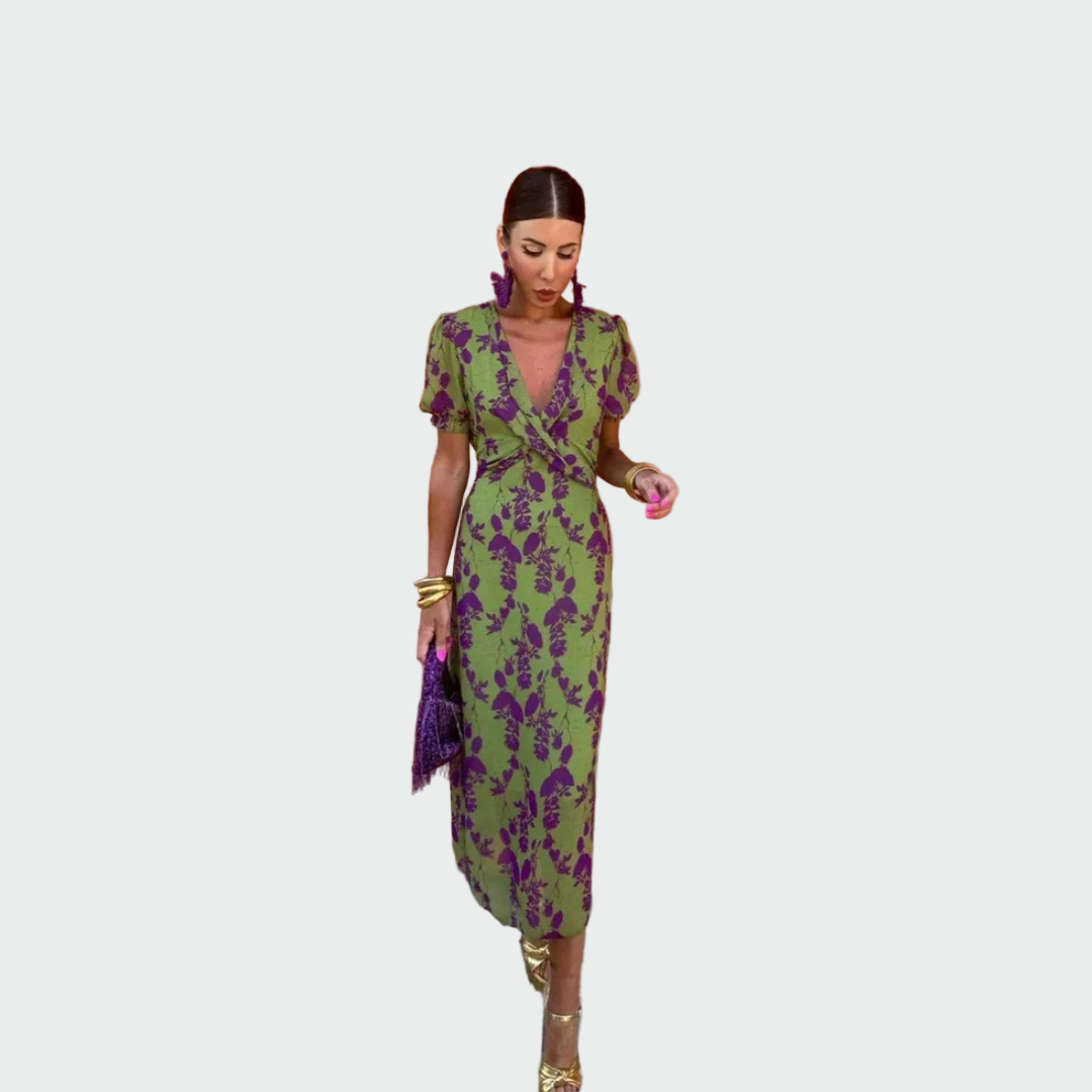 Conjunto com Elegância Floral