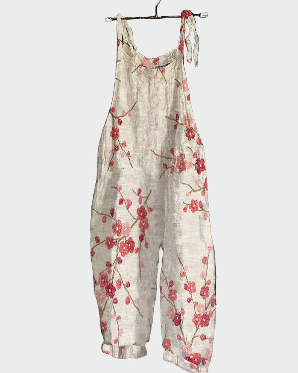 Macacão retro floral