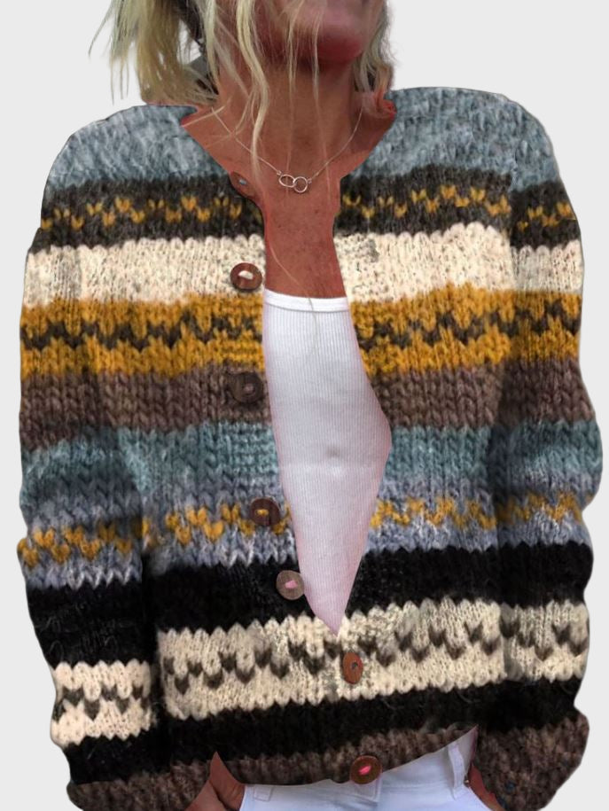 Colete de Malha com Design