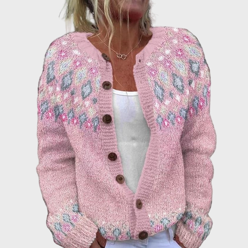 Colete Tricotado com Design