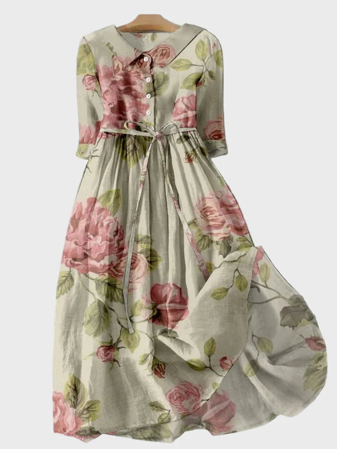 Vestido Floral Romântico