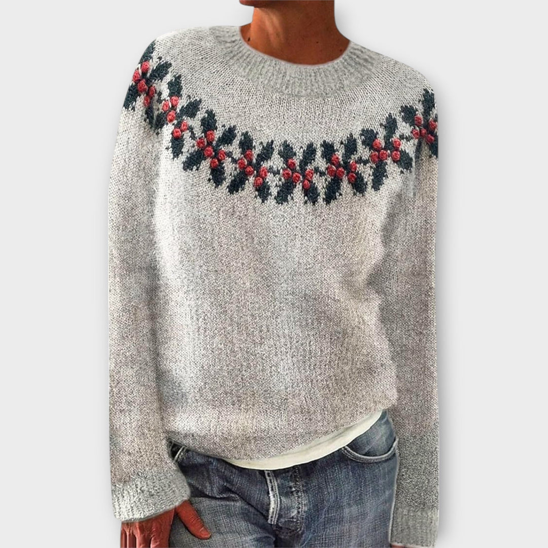 Simone - Pullover de Natal Confortável