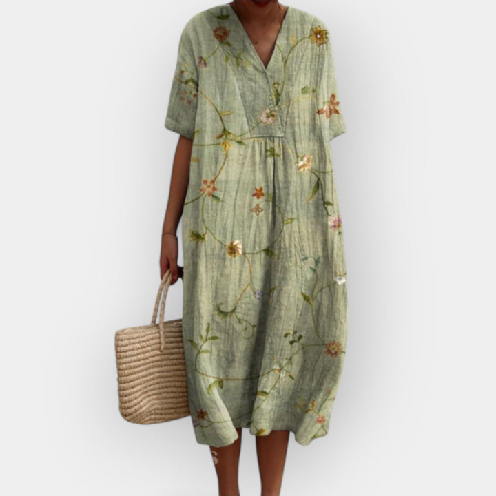 Vestido Floral para Dias de Verão