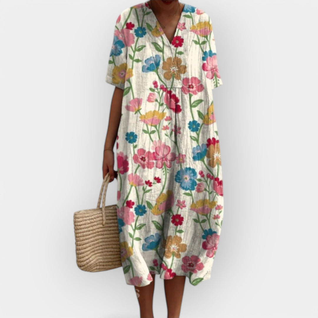 Vestido Floral para Dias de Verão