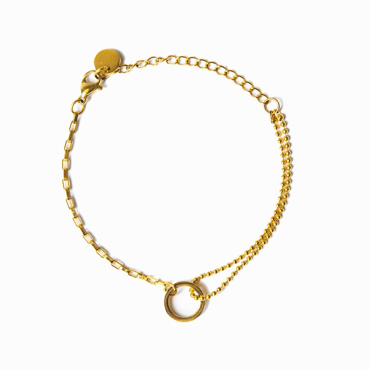 Pulseira de Ouro Tennis em Caixa