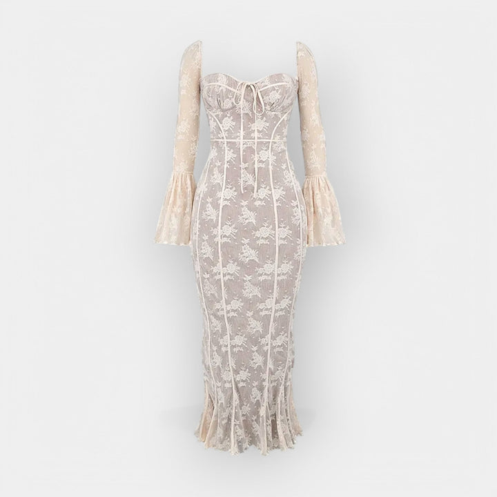 Vestido Maxi Elegante de Noite