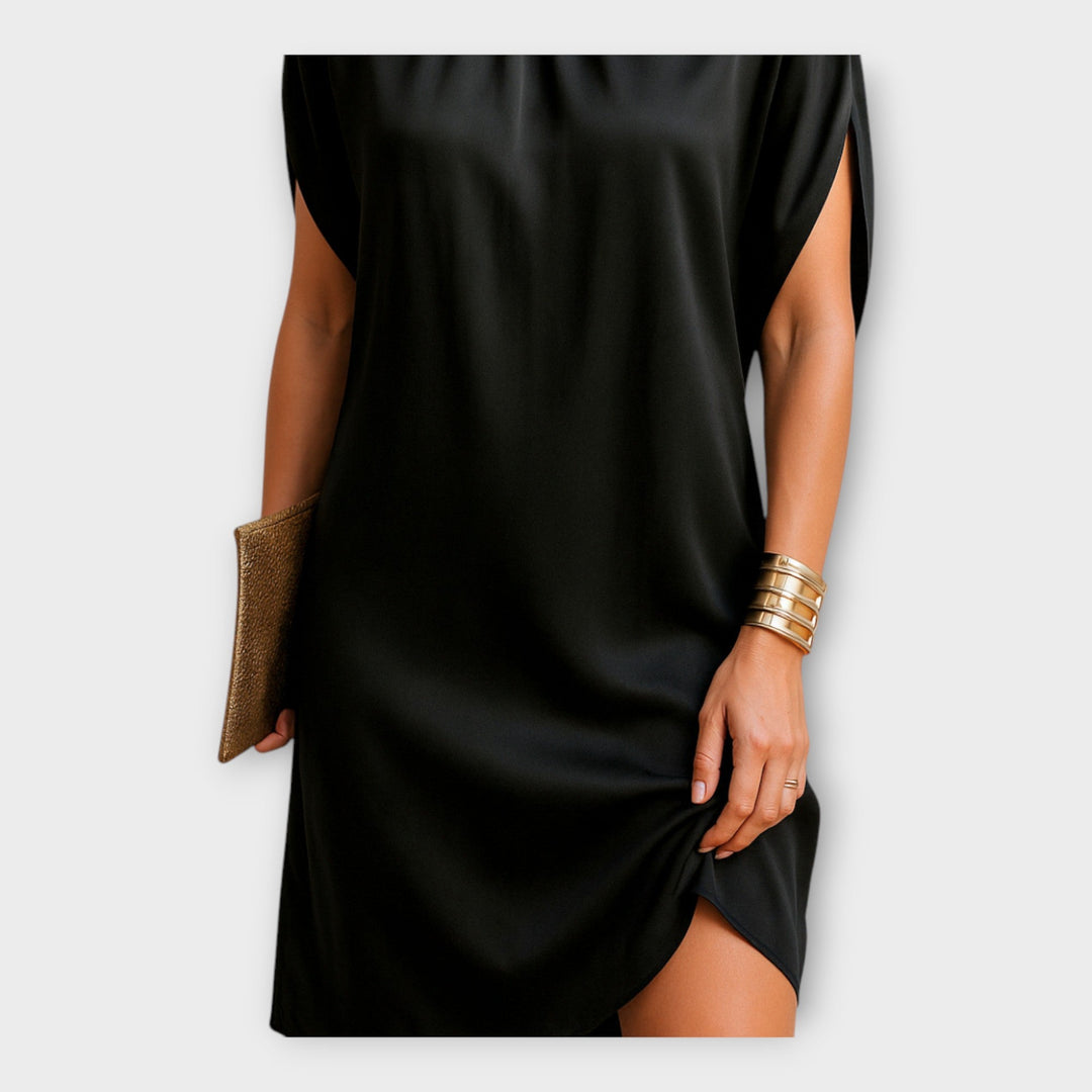 Vestido mini elegante com carácter intemporal