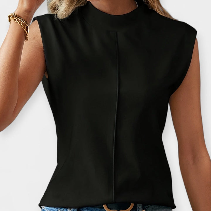 Top Elegante Sem Mangas