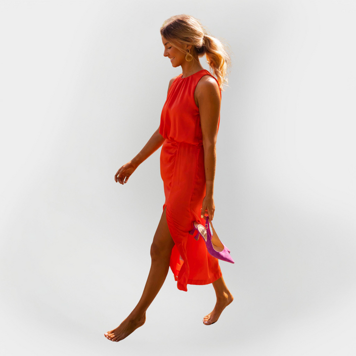 Vestido com Fenda