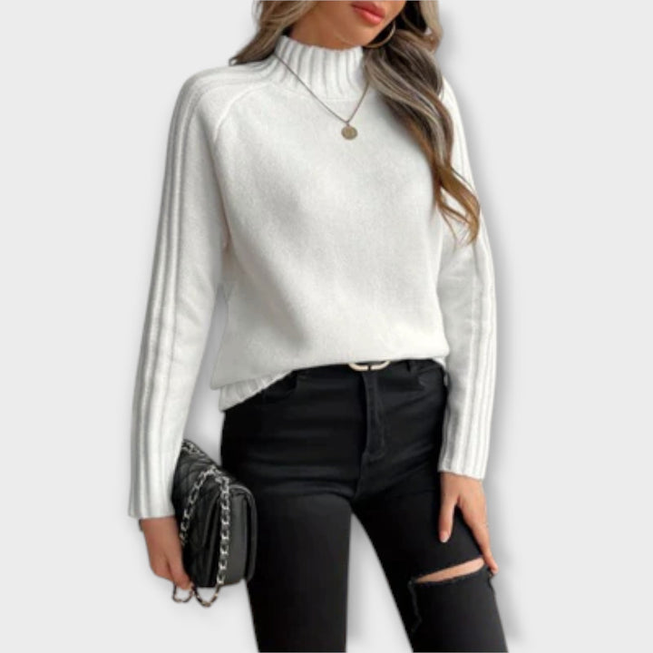 Hannah - Pullover Elegante de Malha