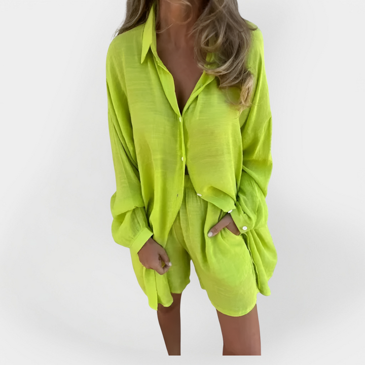 Camisola Diária & Conjunto de Calções