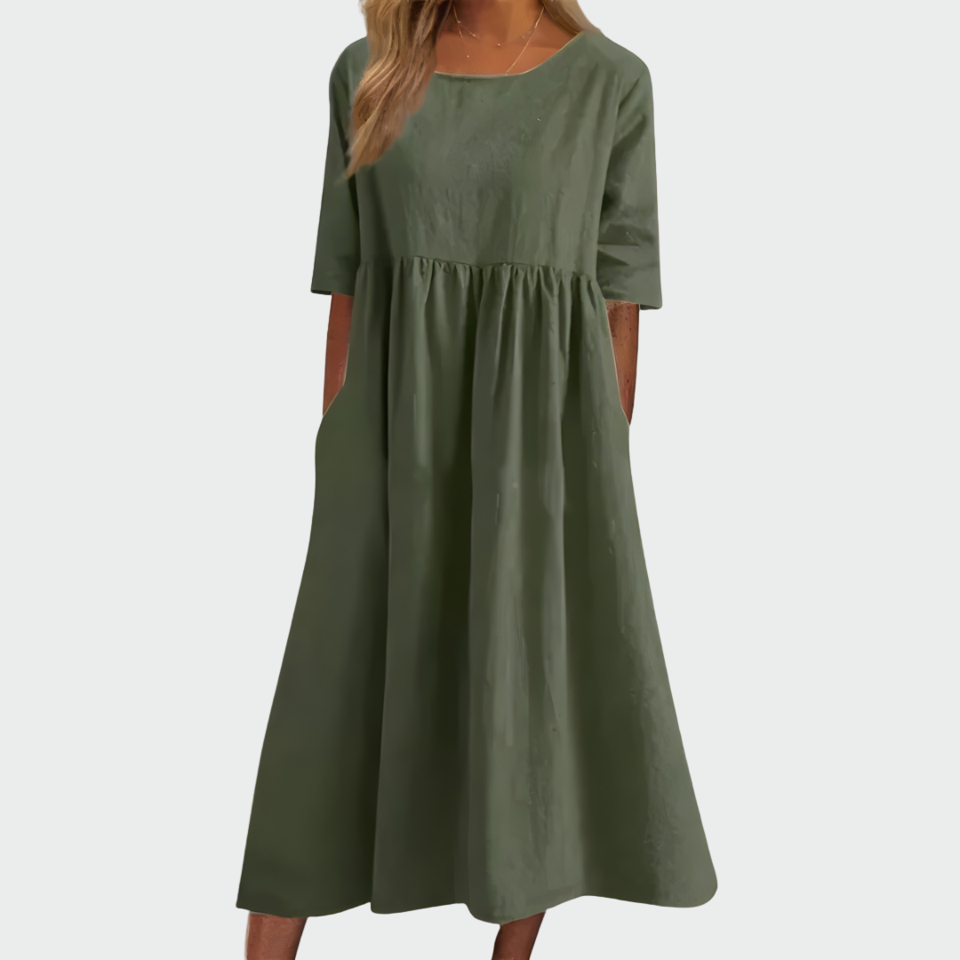 Vestido Midi Clássico