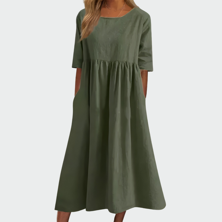 Vestido Midi Clássico