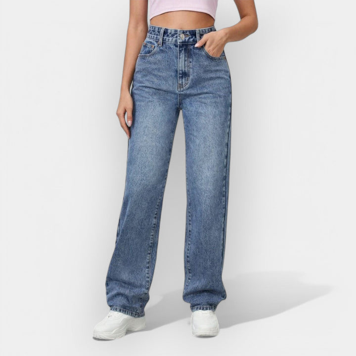 Jeans de Corte Reto