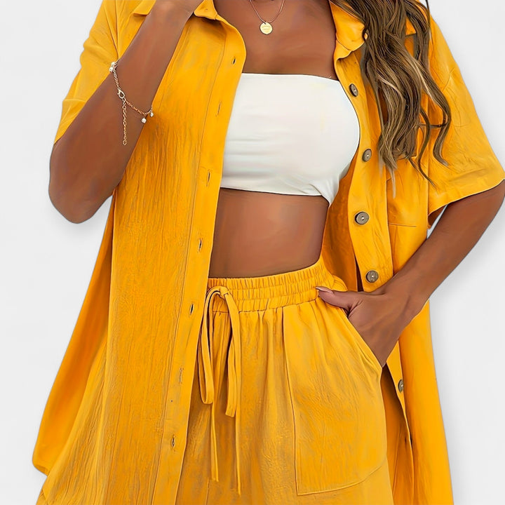 Conjunto de Camisa e Calções