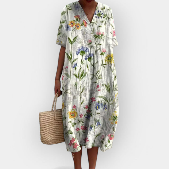 Vestido Floral para Dias de Verão