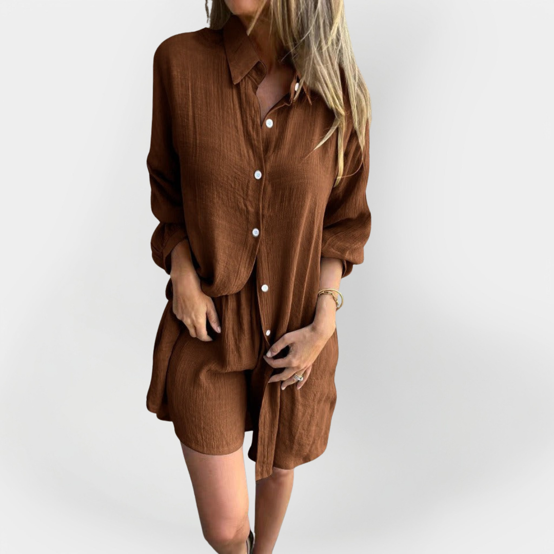 Camisola Diária & Conjunto de Calções