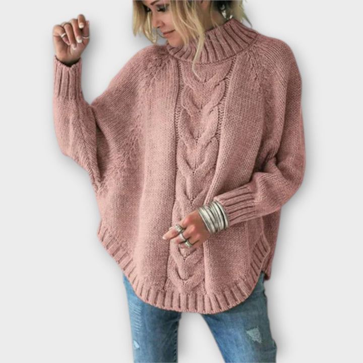 Elysian - Sweater de malha com padrão de trança