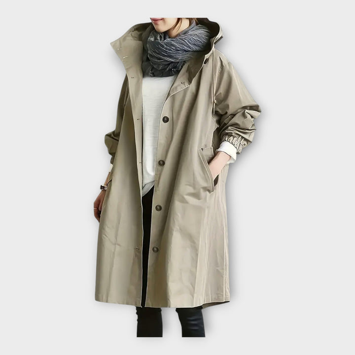 Parka Longa com Design Elegante