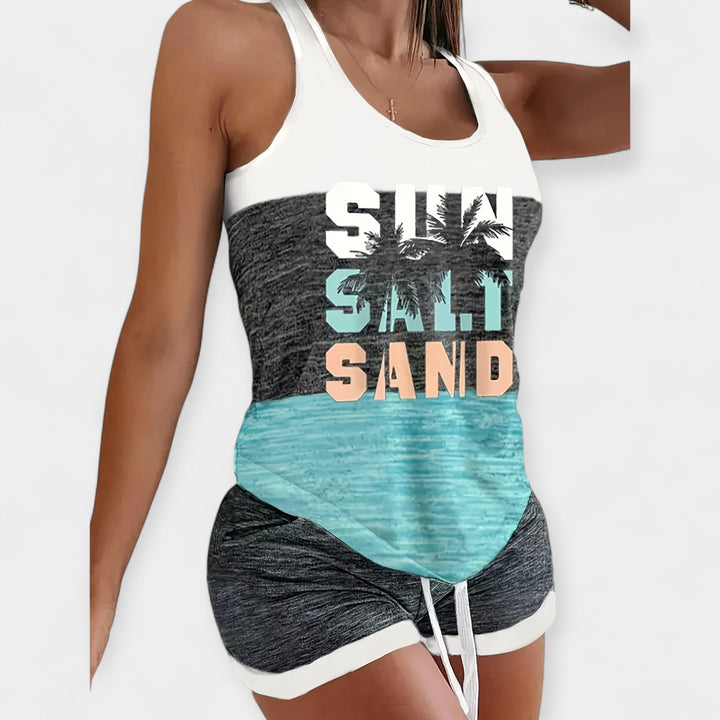 Conjunto de Palms para o Verão