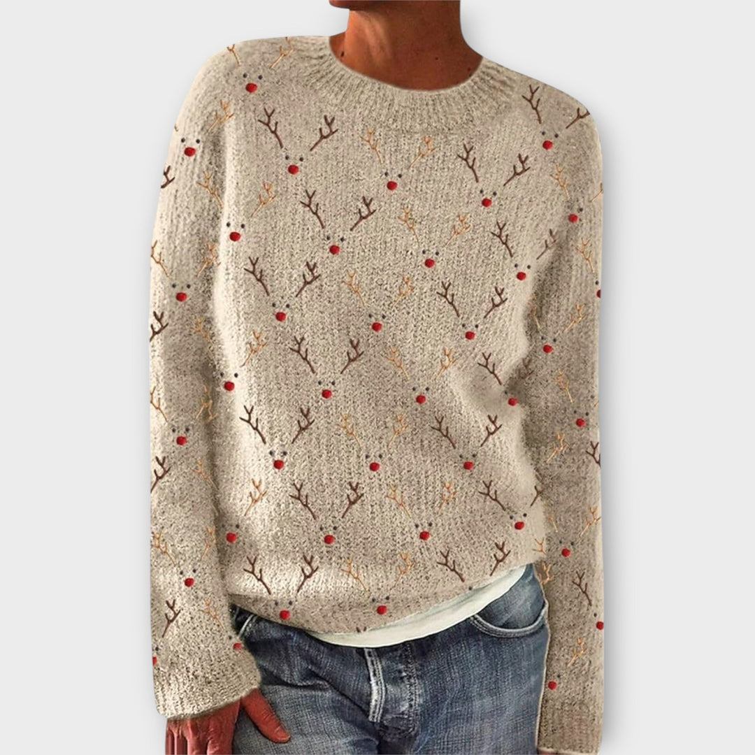 Simone - Pullover de Natal Confortável