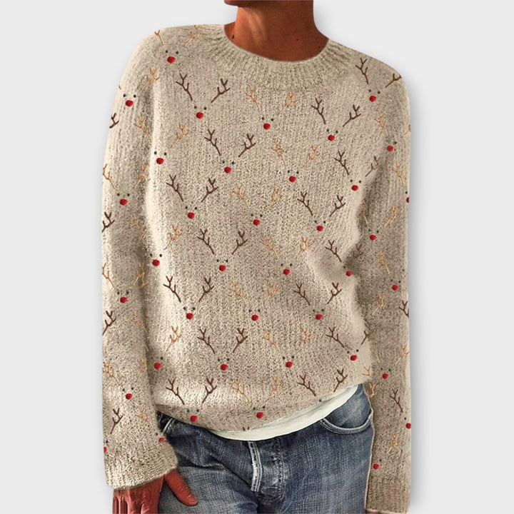 Simone - Pullover de Natal Confortável
