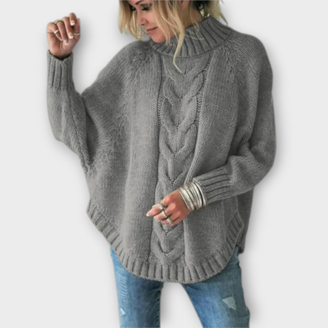 Elysian - Sweater de malha com padrão de trança