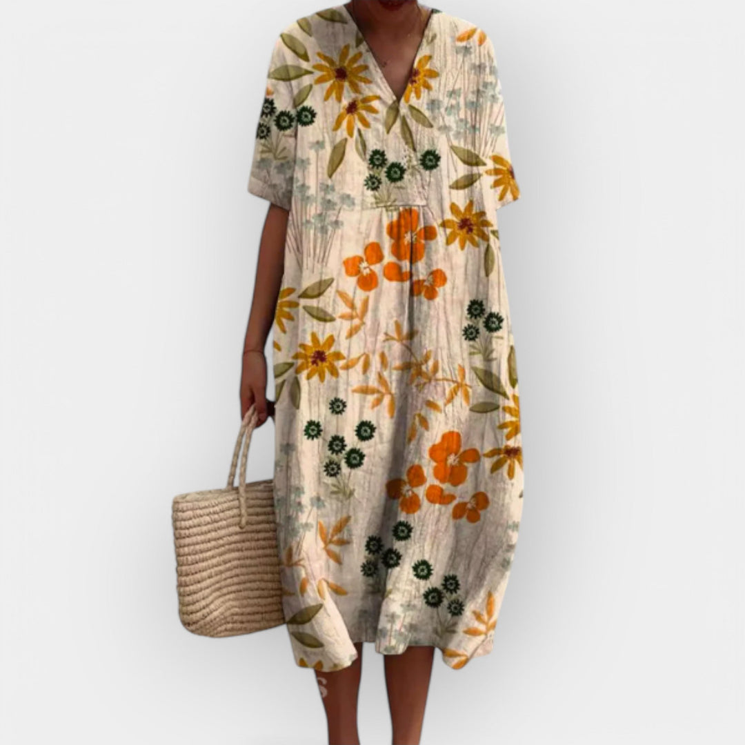 Vestido Floral para Dias de Verão