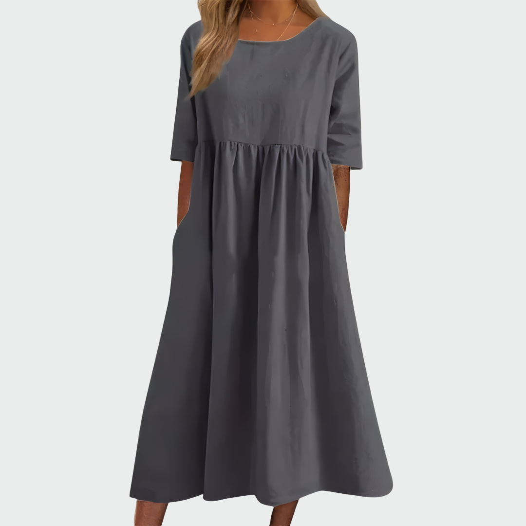 Vestido Midi Clássico