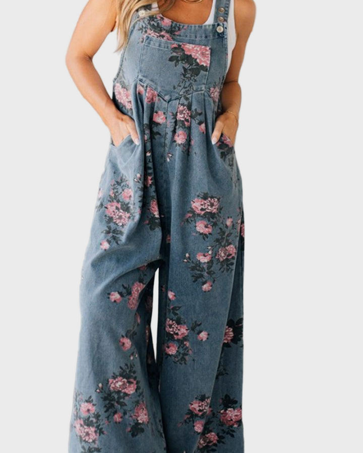 Macacão de Jeans Casual