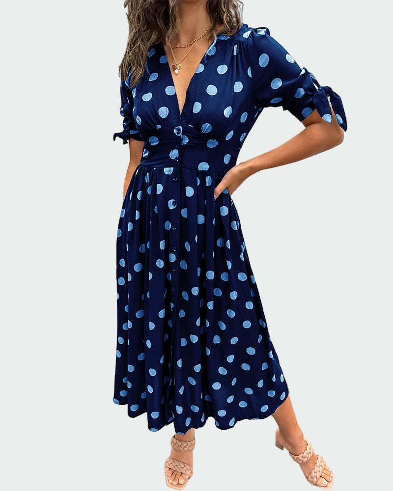 Vestido de Poá Impressionante