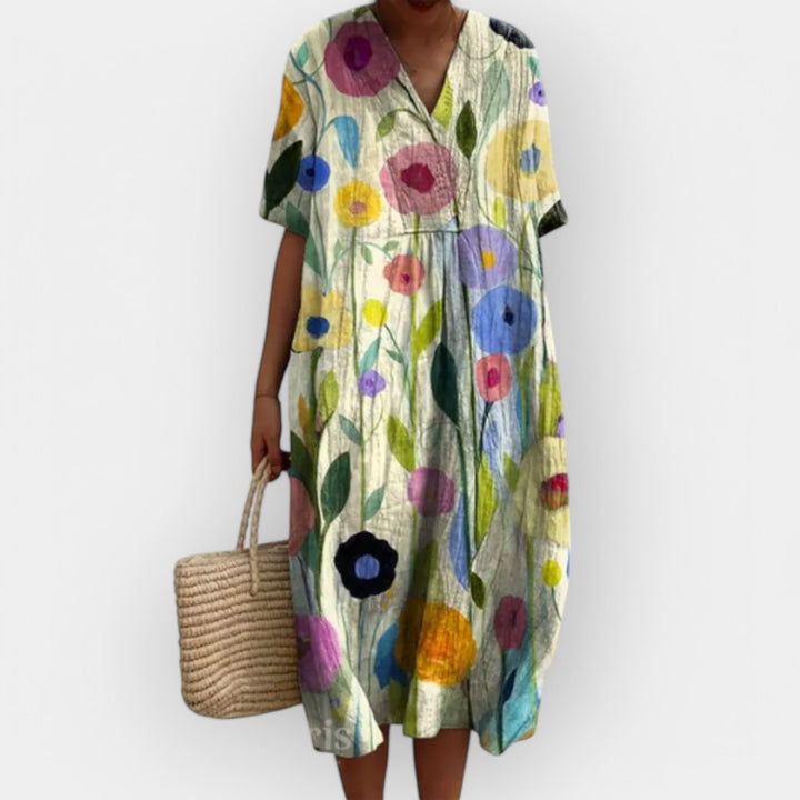 Vestido Floral para Dias de Verão