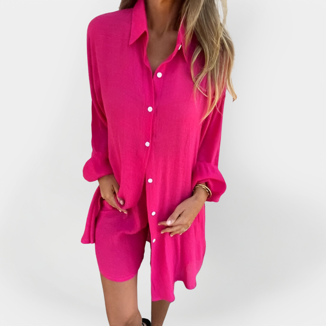 Camisola Diária & Conjunto de Calções