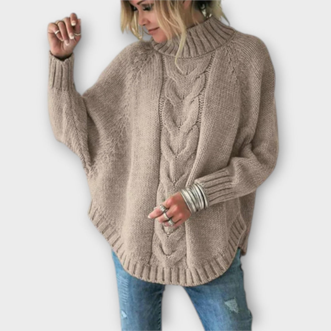 Elysian - Sweater de malha com padrão de trança