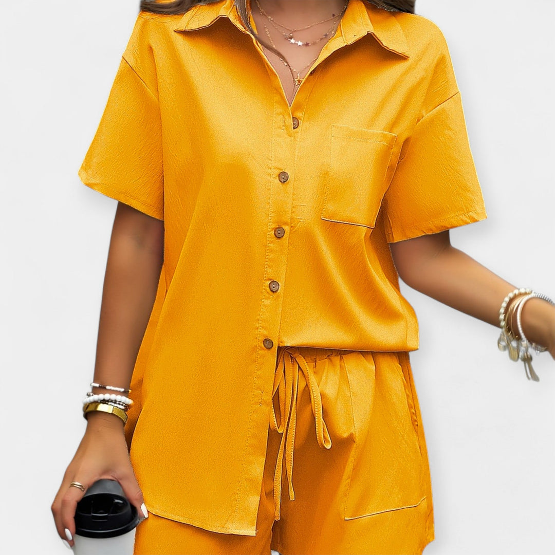 Conjunto Confortável com Camisa e Calções