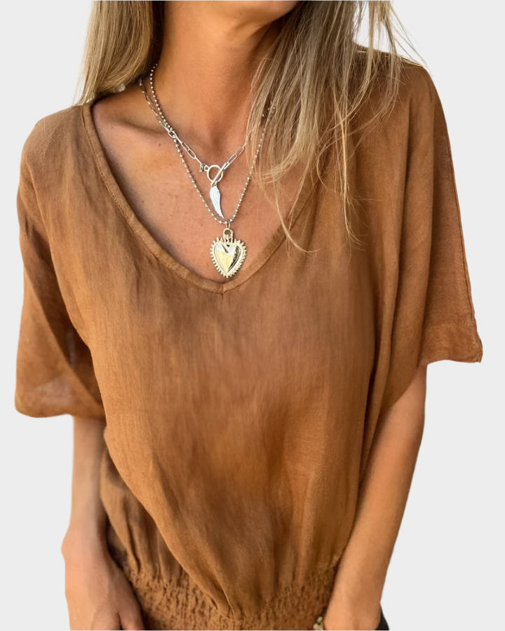 Blusa de Verão Confortável