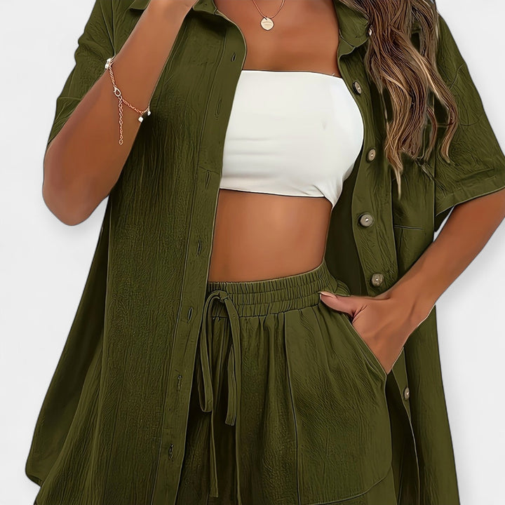 Conjunto de Camisa e Calções