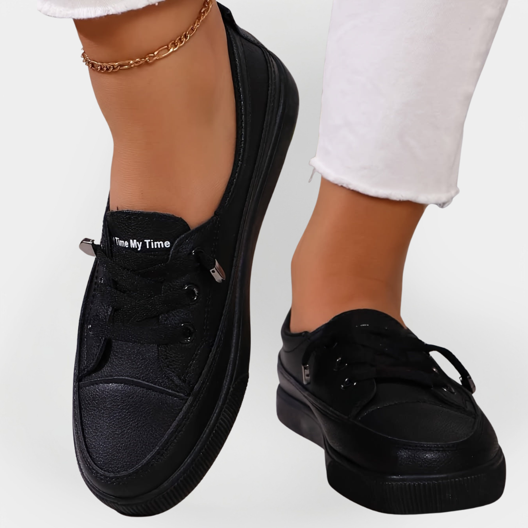 Sapatos de Couro Ortopédicos