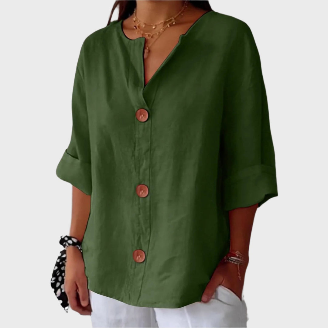 Camisa de Linho Confortável