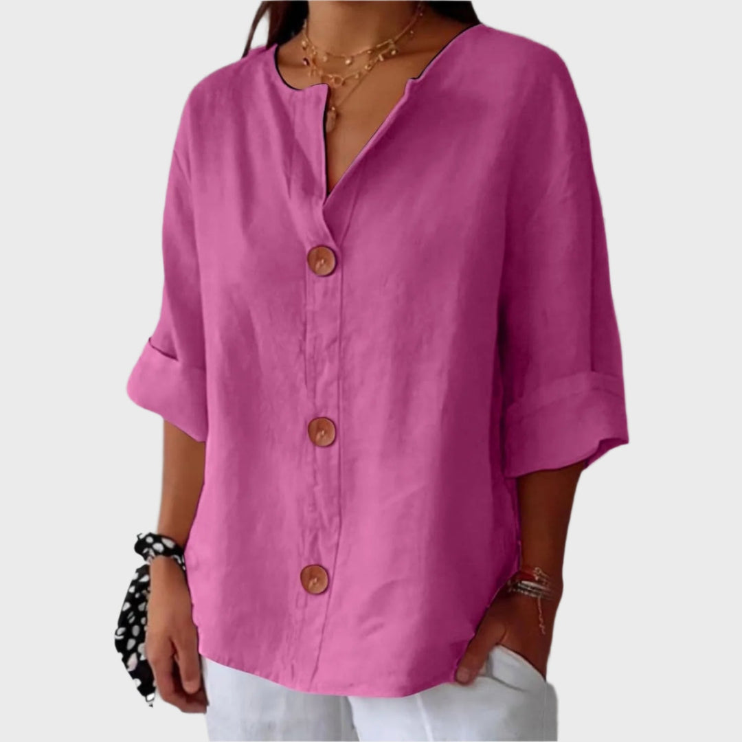 Camisa de Linho Confortável