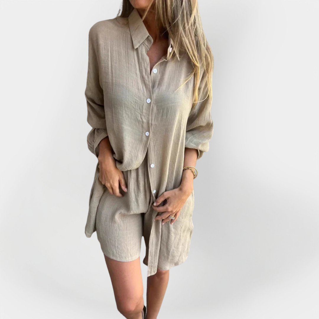 Camisola Diária & Conjunto de Calções