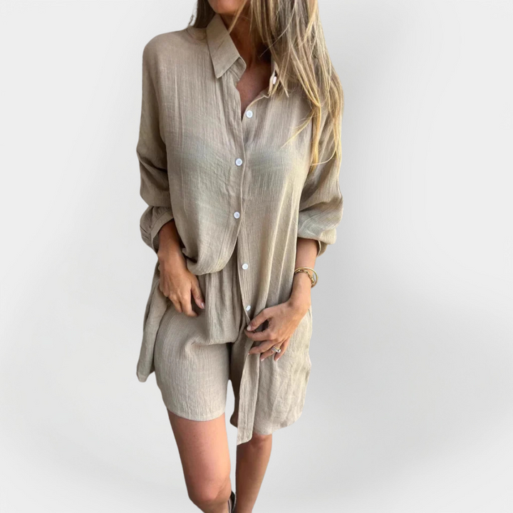 Camisola Diária & Conjunto de Calções