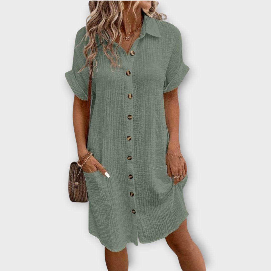 Vestido Camisa de Verão