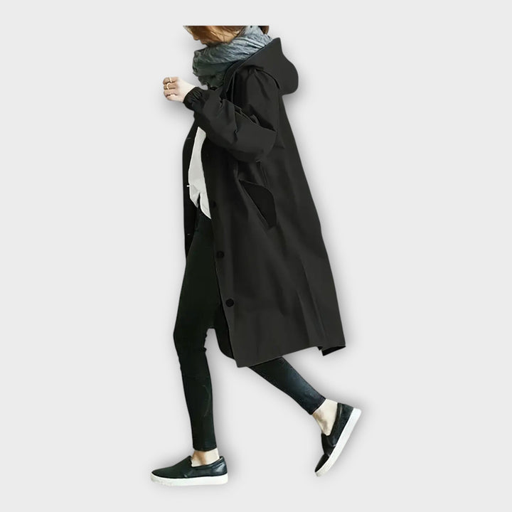 Parka Longa com Design Elegante