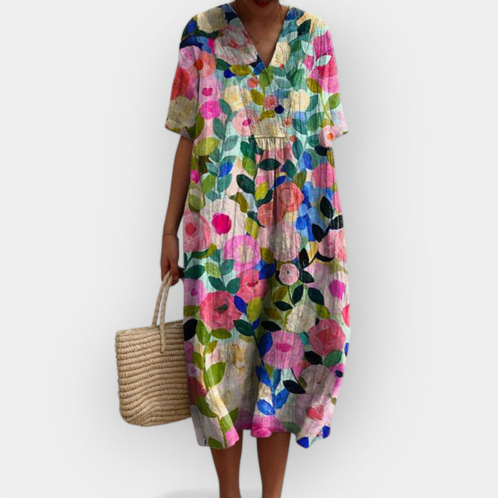 Vestido Floral para Dias de Verão