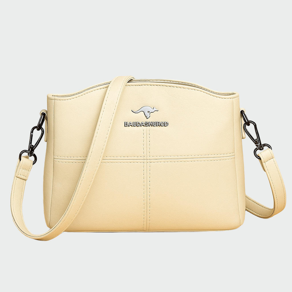 Saco de couro elegante