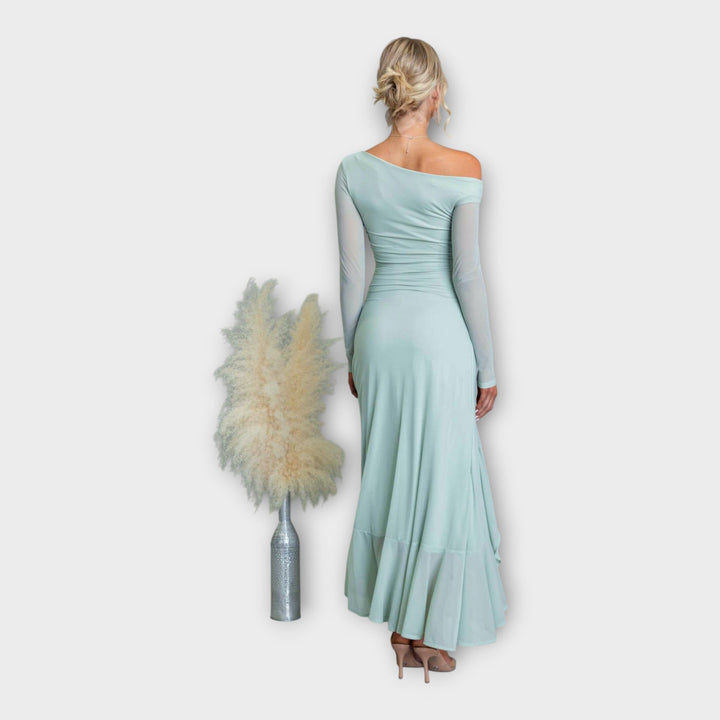 Vestido Impressionante com Linha Elegante