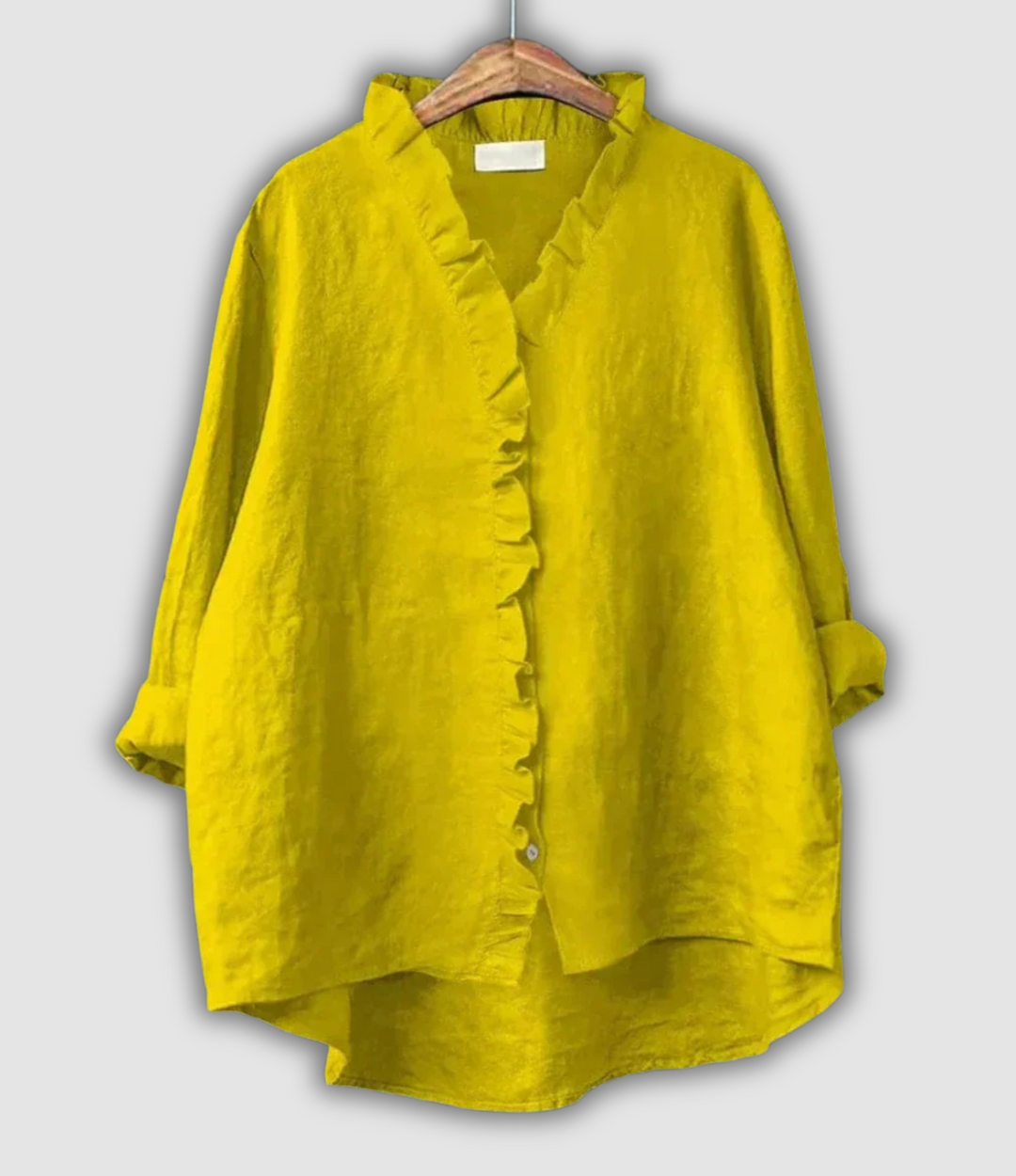 Blusa de Linho Castanha Serenidade
